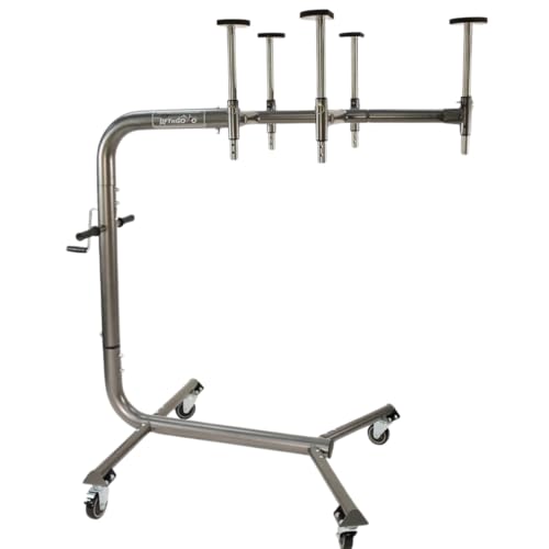 TopLift PROS LIFTnGo Hard Top Removal and Storage System Compatible with Jeep Wrangeler 2 & 4 Door YJ, TJ,JK, JL & 4XE and Compatible with Ford Bronco 4 Door & 6 Gen+ Hard Top Jack Roll System
