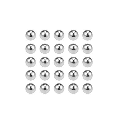 Uxcell 1Mm Bearing Balls Tungsten Carbide G25 Precision Balls 25Pcs #TOP14