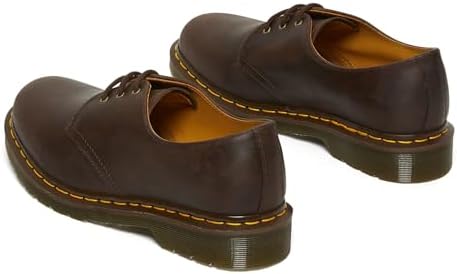 Dr. Martens Women's 1461 W Three-Eye Oxford Shoe brown Size: 6 F(M