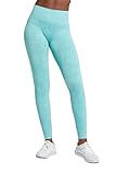 PEGATINAS DE ENTRENAMIENTO DE ALTA ESPERANZA: los leggings de entrenamiento cuentan con nuestra tela súper elástica de la más alta calidad que contornea tus curvas y agiliza la forma natural de tu cintura.