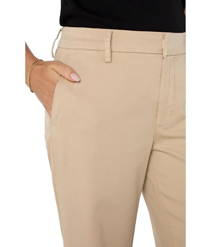 Liverpool Women's Petite Kelsey Wide Leg Trouser in Soft Touch Twill 28" Inseam3