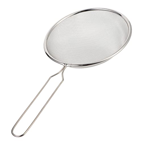 LEDMOMO ペット砂シャベル カメ 小さなザル 爬虫類の砂 フトアゴヒゲトカゲの砂 くずスクーパー 蛇 爬虫類用品 爬虫類砂シャベル フィルターシャベル ペット用品 ステンレス鋼 Silver