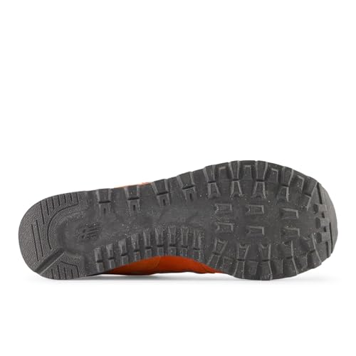 Image of New Balance Unisex 574 V2 70s Racing Sneaker,Gulf Red /Sea Salt,Men 12 / Women 13.5