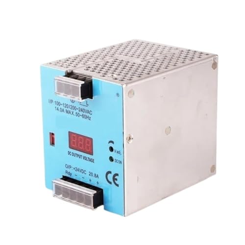 Alimentation sur rail DIN 12V LP-500W à écran numérique pour un contrôle précis