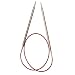 ChiaoGoo Red Lace Circular 40 inch (102cm) Stainless Steel Knitting Needle Size US 4 (3.5mm) 7040-4