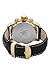 Invicta Men's I-Force Left Handed Quartz Watch with Leather Strap, Black (Model: 3330)