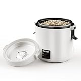 Macook Rice Cooker Small 1.5-Cup Uncooked (3-Cup cooked), Mini Rice Cooker for 1-2 People, Portable...
