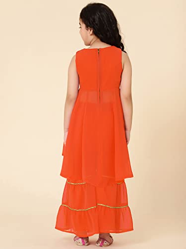 Image of A.T.U.N. (ALL THINGS UBER NICE) Girls Sharara Set