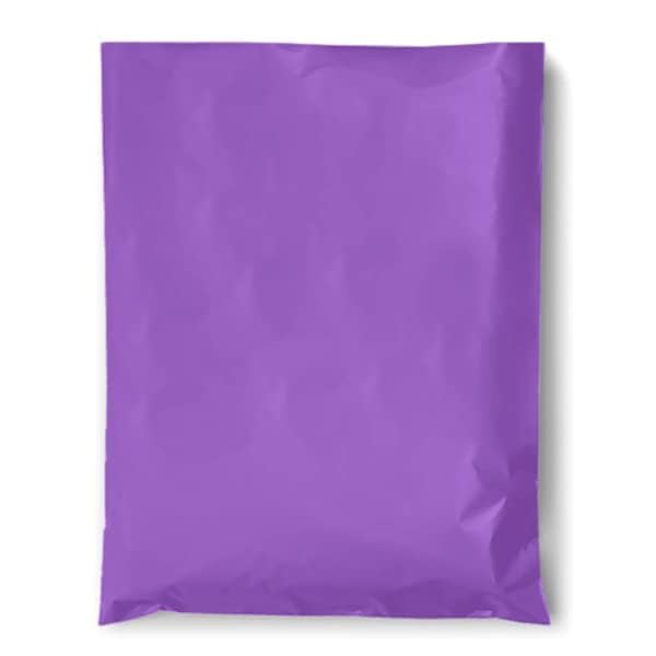 Image of Everest 10x14 inches Pack Of 100 Pcs Purple With POD Courier Bags /Pouches /Covers /Mailing Bags 55 Micron 10 x 14 inches