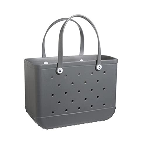 2022 Neue Mode Outdoor Hohl Silikon Große EVA Strand Bolsillos Sommer Frauen EVA Korb Frauen Outdoor Reise Handtasche Lagerung Bolsillos (Grau) Cover