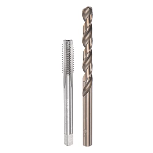Image of sourcing map Tap & Bit Sets, 5/16-18 UNC 2B Straight Flute Machine Thread Milling Tap, 6.5mm M35 Cobalt High Speed Steel (HSS-CO) Twist Drill Bit
