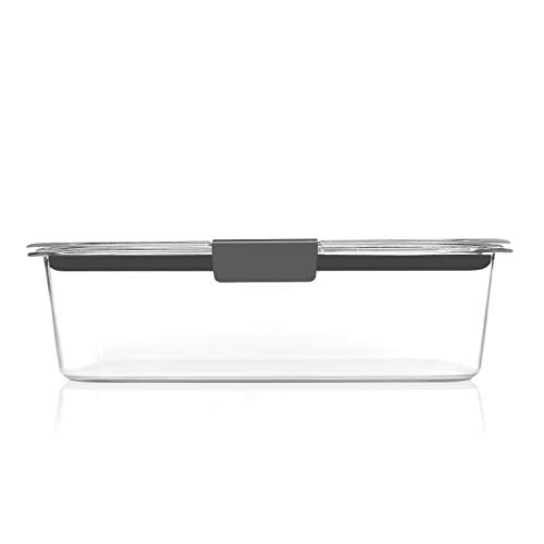 Rubbermaid Brilliance Leak-Proof Food Storage Containers with Airtight Lids, Set of 5 (10 Pieces Total) |BPA-Free & Stain Resistant