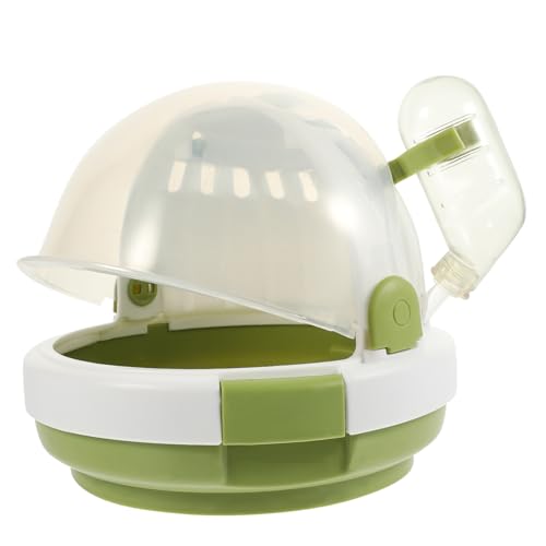 CIYODO Portable Hamster Carrier Cage Breathable Handheld Container for Small Pets for Travel Sightseeing and Camping for Hamsters Gerbils Guinea Pigs and More
