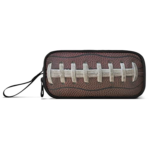 Image of J JOYSAY American Football Laces Pencil Case Large Big Capacity Pencil Bag for Girls Boys Zipper Stationery Bag Stationery Pouch Zipper for Teens Adults Student