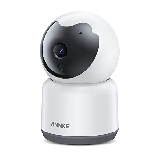 ANNKE Crater 2-2K WiFi Pan Tilt Smart Security Camera, Upgraded 3MP Baby/Pet Monitor, Indoor Camera 360-degree with Two-Way Audio, Human Motion...