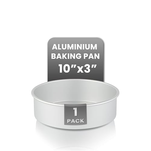 Restaurantware-Met Lux 10 x 3 Inch Straight-Sided Baking Tin, 1