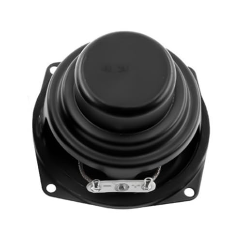 Guaber Altavoces cuadrados de 53 mm, subwoofer magnético, sensibilidad 4Ω, 89 dB, altavoces de graves fuertes, componente de música de metal