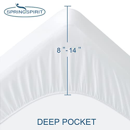 Waterproof Twin XL Mattress Protector - Noiseless & Breathable - Fits up to 14 - Machine Washable