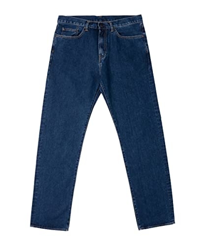 Carhartt Unisex Newel Pant Freizeithose, Blau, 34