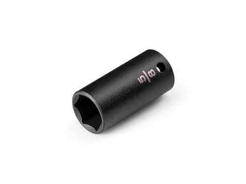 Image of TEKTON 3 /8 Inch Drive x 5 /8 Inch Semi-Deep 6-Point Impact Socket | SID14016