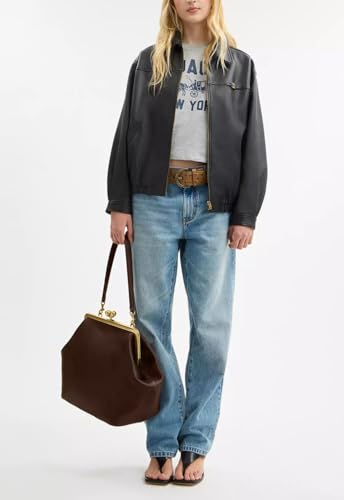 Image of Slouchy Kiss Lock Crossbody Bags Women Crescent KissLock Cross Body Hobo Shoulder Purses Kiss Clasp Hobo Handbags Wallet