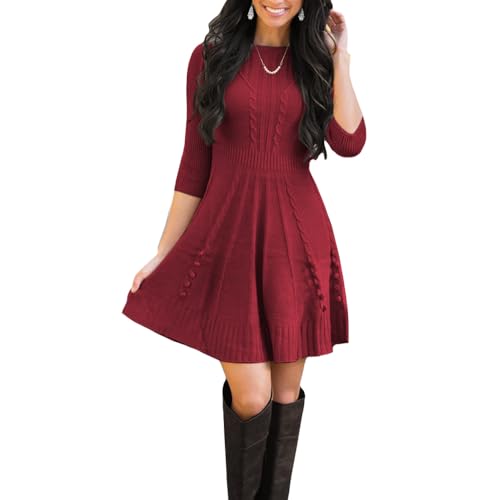 Amazon.com: LOAIHA Sweater Dress for Women Cable Ribbed Knit A-Line Pullover Dress Solid Color Long Sleeve Jumper Dress Fashion Mini Skater Dress Solid Fall Winter Date Night Dresses for Women : Clothing, Amazon.com: LOAIHA Sweater Dress for Women Cable Ribbed Knit A-Line Pullover Dress Solid Color Long Sleeve Jumper Dress Fashion Mini Skater Dress Solid Fall Winter Date Night Dresses for Women : Clothing,