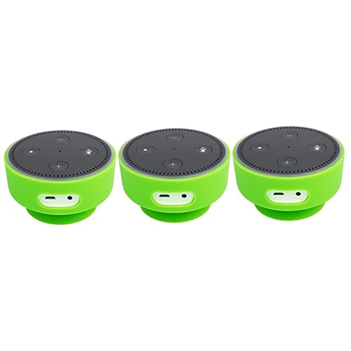 Funda de silicona verde para evitar caídas de accesorios con ventosa