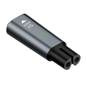 Vulcyxa 5V USB C Ladegerät Ladekabel Adapter kompatibel mit Philips Norelco QP2734 QP2824 QP2724 QP2834 MG7930 MG7950, One Blade Kabel Ladekonverter Rasierer Charger Adapter für Series 7000 9000