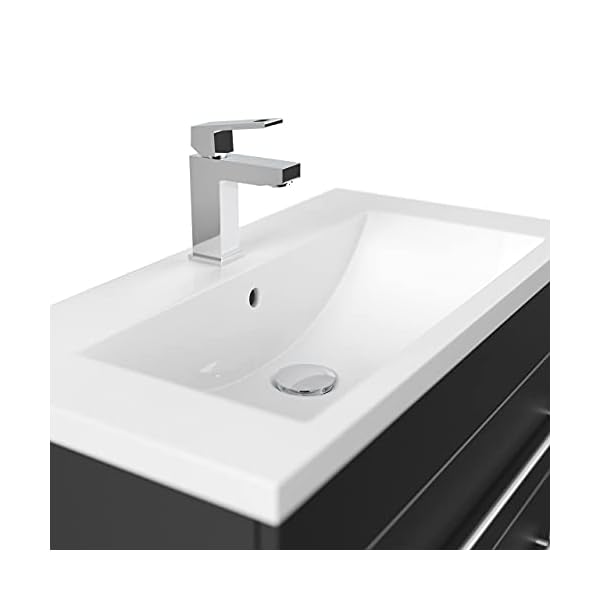 emotion Mars Slimline Bathroom Furniture Sink with Extra Narrow Depth for Guest Bathroom - Image 6