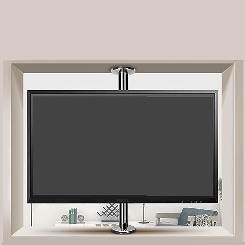 Support TV au sol et cloison rotative à 360° pour grand écran LCD - 2