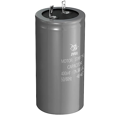 PATIKIL Motor Start Capacitor, CD60, 400uf 300V 50/60Hz, Aluminum, Round, Running Capacitor for Air Conditioners, Electric Motor Starts