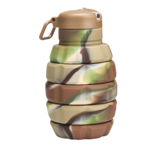 Botella deportiva impermeable portátil con diseño hermético de 500 ml 2