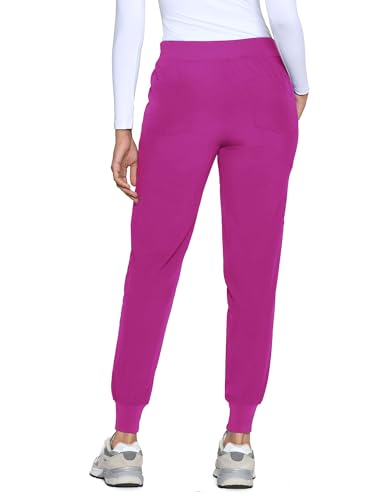 Image of COZYFIT Womens Scrub Pants - Soft Stretch Yoga Style with 5 Pockets, Slim Fit Jogger Scrubs Pants for Women