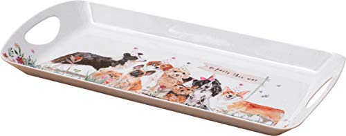 St Helens Home & Garden Melamine Serving Tray with Handles (Animals)