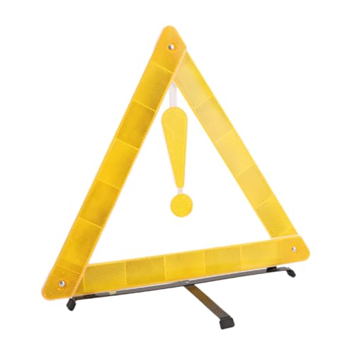 Triángulo Reflector de Seguridad para Carro 41 cm miniatura 1