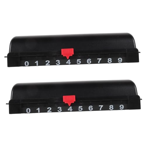 Gogogmee 2Pcs Table Hockey Score Keepers Durable Counters for Air Hockey Tables Easy Installation Lightweight Design for Score Recording for Game Rooms