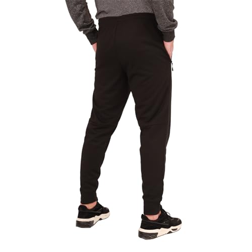 1 Pack/2 Pack Mens Jogger Gym Sweatpants, Athletic Jogger Workout Pants for Men,Running Track Pants with Zipper Pockets4