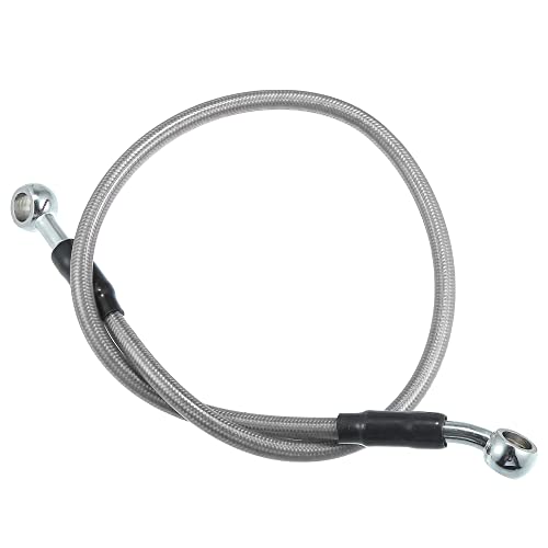 Manguera de freno moto universal tubo combustible gris 60cm para quad y bicicleta