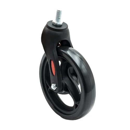 BOGEEL Wheelchair Wheel Replacement Parts Wheelchair Wheel with Fork Wheelchair Front Wheel 5/6/8