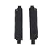 IDOGEAR SPORTS Tactical Back Panel MOLLE Zipper Kit Molle Zipper Strap with Expand Loading for Tactical Vest CPC JPC AVS (Black)