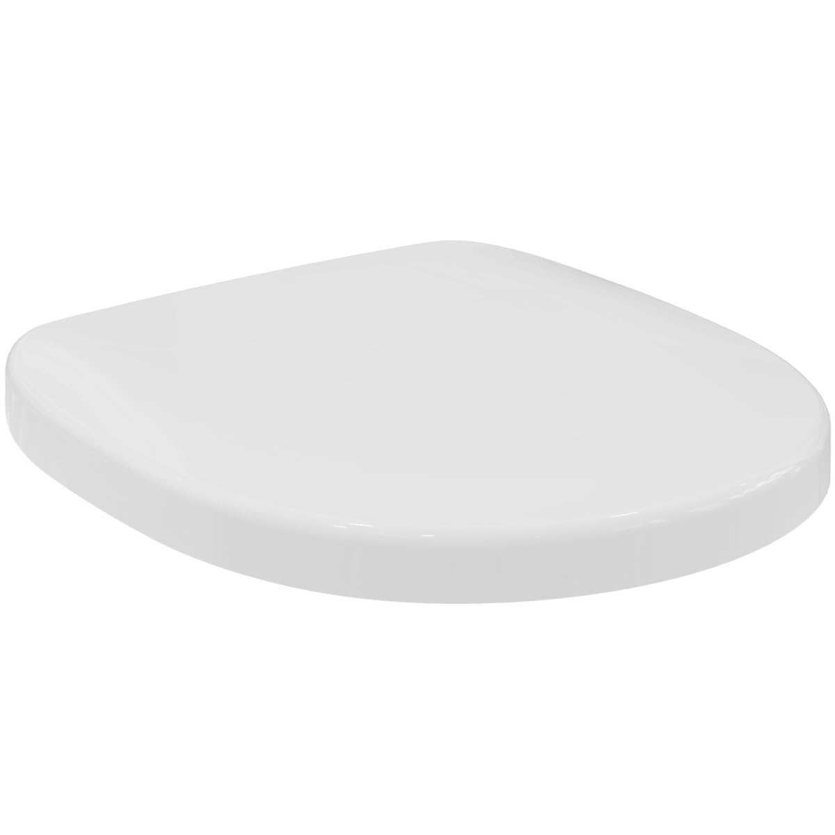 Ideal Standard Abattant WC E129001 Connect Space, Lunette WC recouvrant, Blanc - 39 cm long