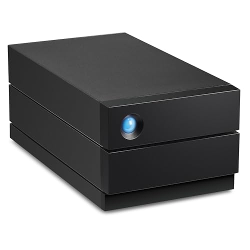Image of LaCie 2big RAID, 36TB, External Hard Drive Desktop, USB-C, 7.200 RPM, Enterprise Class Drives, for Mac and PC Desktop (STHJ36000800)