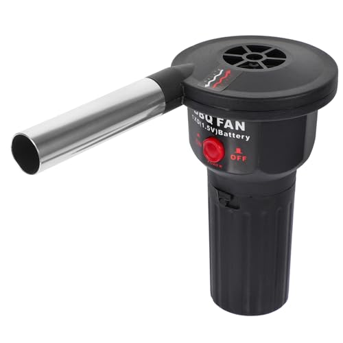 Hoement Ventilador Soplador Portátil Para Barbacoa Mango Ergonómico, Herramienta Para Encender Fuego Rápida y Ligera, Adecuado Para Acampar y Actividades Al Aire Libre