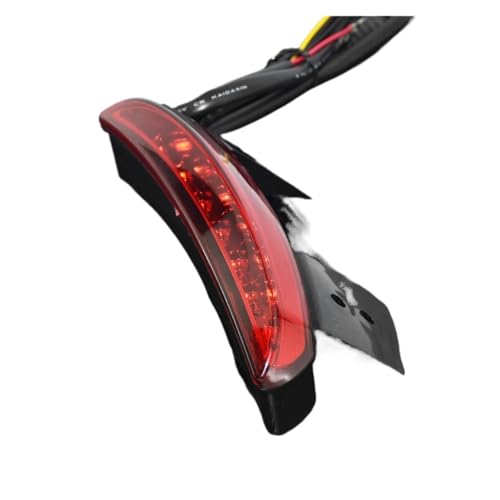 Feu arrière LED rouge moto pour Sportster XL 883 1200 haché