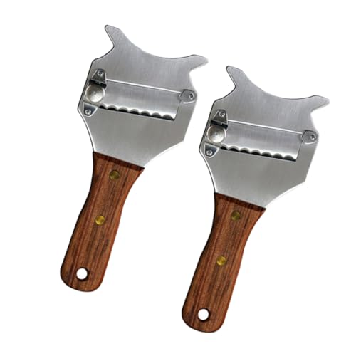 Cabilock 2Pcs Truffle Shavers Cheese Slicers Chocolate Peeler Kitchen Tools and Portable for Chefs and Baking Enthusiasts present