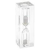 Wyleaves 3分 クリスタルサンドタイマー 砂時計 歯ブラシタイマー 子供用 3分 砂時計 砂時計 卓上オーナメント パーティーの記念品