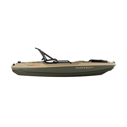 Image of Pelican Catch PWR 100 - Sit-on-Top Fishing Kayak - Ergo360 Seating System - 10 ft