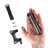 GIYO Super Micro Bike Tire Pump All Metal Smallest Bike Pump for Mountain Bike (80 PSI) High Volume