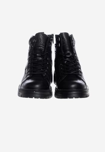 Zapatos de piel hombre negro Lumberjack para oficina y eventos formales 4