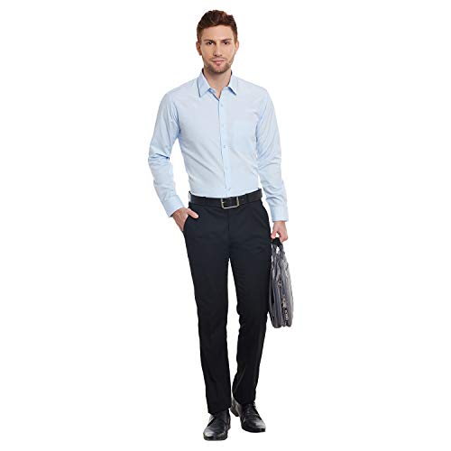 Image of English Navy Men Dress Shirt